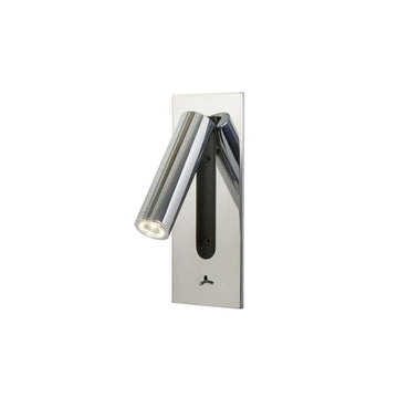 Luminario de muro ZIMMER 3W, luz cálida 3000°K, 127V de Quor Lighting - Q28125-CH