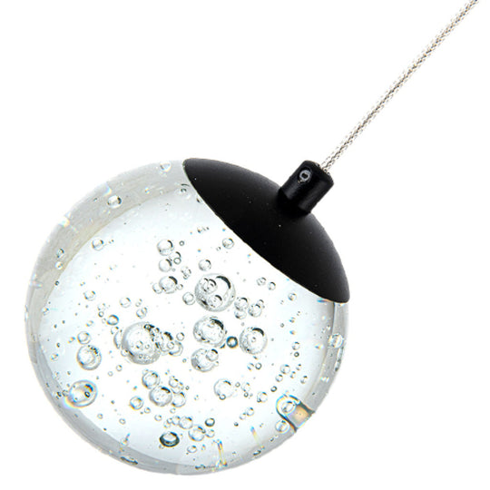 Lámpara colgante SING 6W, CCT seleccionable 3000K/4000K/6000K, 127V de Quor Lighting – SKU Q28151-BK – Quor Lighting