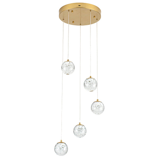Lámpara colgante SING 26W, color de luz selectable cálida 3000°K / neutro 4000°K / frío 6000°K, atenuable, 127V de Quor Lighting - Q28155-BG