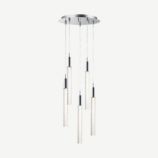 Lámpara colgante SABLE 5 x 50W máx., base 5 x GU10, foco no incluido, 127V de Quor Lighting
