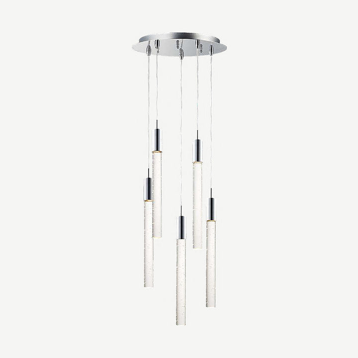Lámpara colgante SABLE 5 x 50W máx., base 5 x GU10, foco no incluido, 127V de Quor Lighting