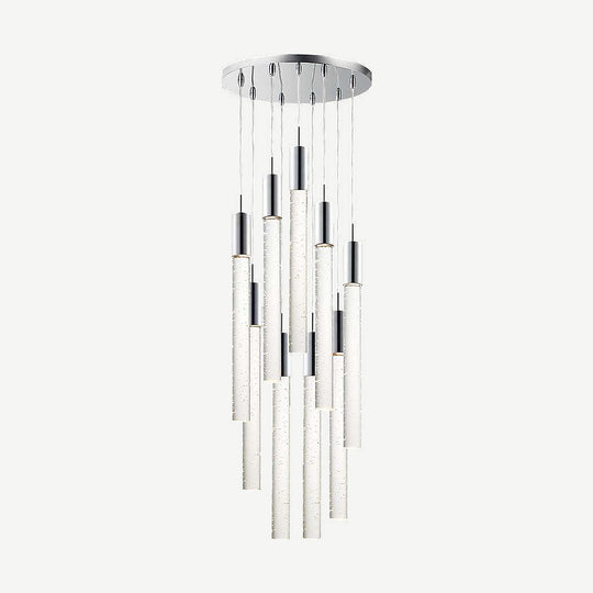 Lámpara colgante SABLE 9 x 50W máx., base 9 x GU10, foco no incluido, 127V de Quor Lighting