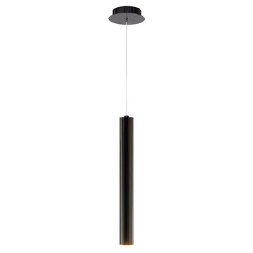 Lámpara colgante MINHA 60cm Ø6cm, base GU10, foco no incluido, 127V de Quor Lighting - Q30151-BC