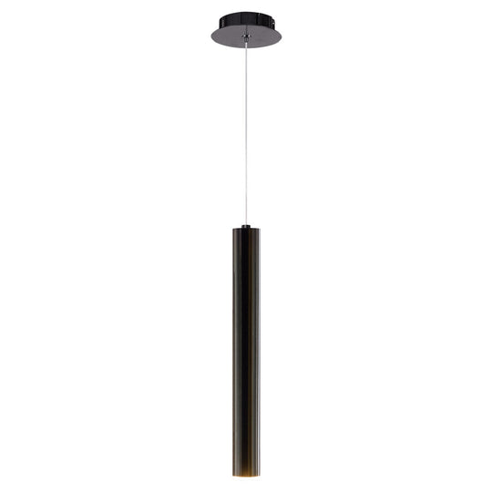 Lámpara colgante MINHA 60cm Ø6cm, base GU10, foco no incluido, 127V de Quor Lighting - Q30151-BC