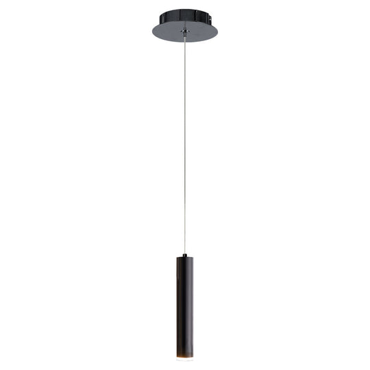 Lámpara colgante MINHA 30cm Ø3.8cm, base G9, foco no incluido, 127V de Quor Lighting - Q30251-BC