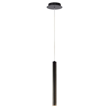 Lámpara colgante MINHA 60cm Ø3.8cm, base G9, foco no incluido, 127V de Quor Lighting - Q30351-BC
