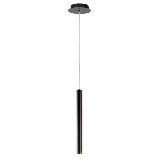 Lámpara colgante MINHA 60cm Ø3.8cm, base G9, foco no incluido, 127V de Quor Lighting - Q30351-BC
