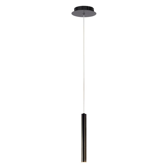 Lámpara colgante MINHA 30cm Ø2.5cm, base G9, foco no incluido, 127V de Quor Lighting - Q30451-BC