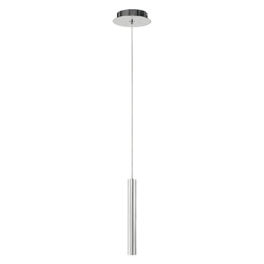 Lámpara colgante MINHA 30cm Ø2.5cm, base G9, foco no incluido, 127V de Quor Lighting - Q30451-CH