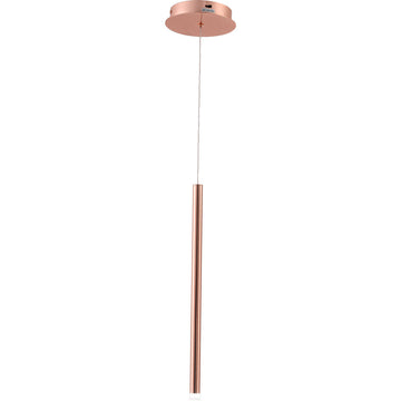 Lámpara colgante MINHA 3W, color de luz selectable cálida 3000°K / neutro 4000°K / frío 6000°K, atenuable, 127V de Quor Lighting - Q30452-RG