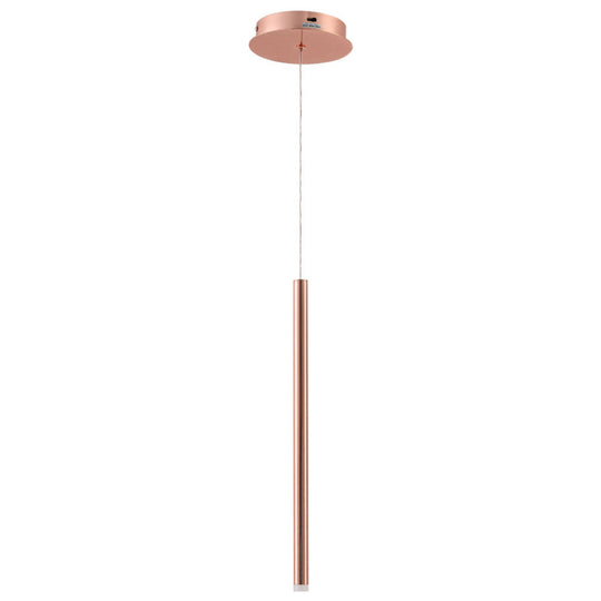 Lámpara colgante MINHA 3W, color de luz selectable cálida 3000°K / neutro 4000°K / frío 6000°K, atenuable, 127V de Quor Lighting - Q30452-RG