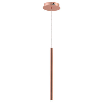 Lámpara colgante MINHA 3W, color de luz selectable cálida 3000°K / neutro 4000°K / frío 6000°K, atenuable, 127V de Quor Lighting - Q30452-RG