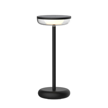 Lámpara de mesa recargable FUN 2W, cálido 2700°K, atenuable, 3.7V de Quor Lighting - Q31019-BK