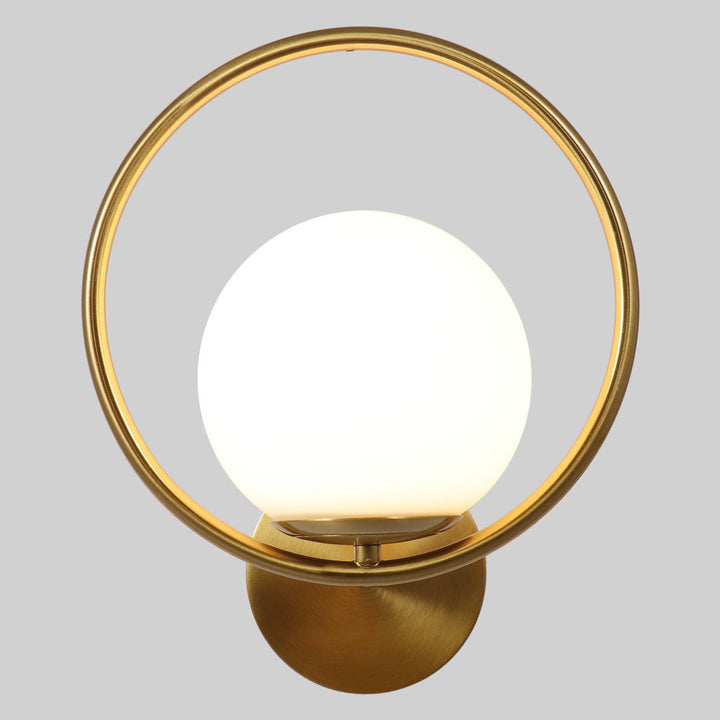 Luminario de muro ORBIT, base E26, foco no incluido, 127V de Quor Lighting - Q31025-GD
