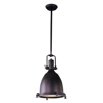 Lámpara colgante KELCH, base E26, foco no incluido, 127V de Quor Lighting - Q31087-BRZ