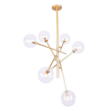 Lámpara colgante BLASE, base G9, foco no incluido, 127V de Quor Lighting - Q31278-GD