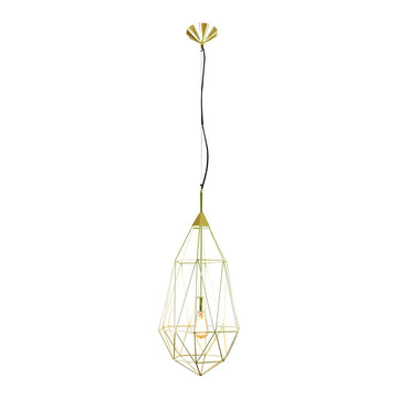 Lámpara colgante DALÍ, base E26, foco no incluido, 127V de Quor Lighting - Q31577-GD