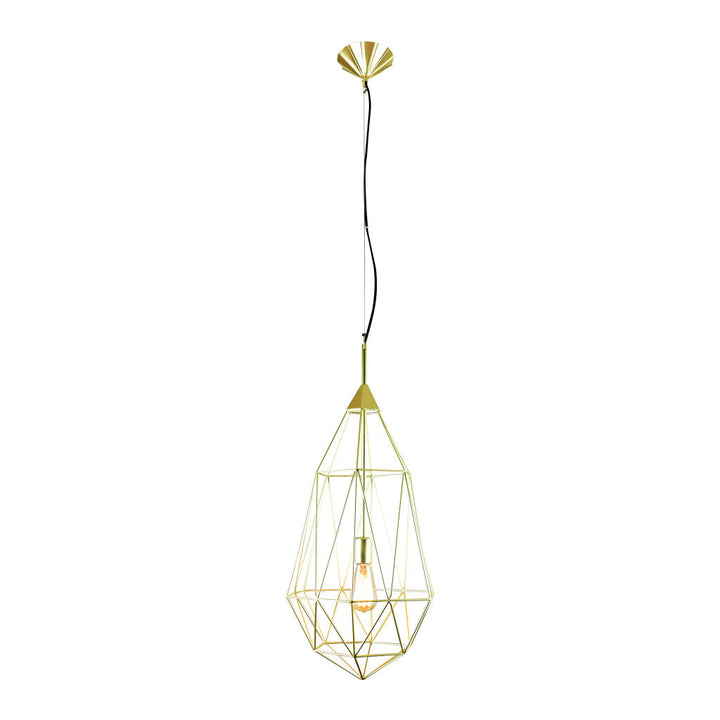 Lámpara colgante DALÍ, base E26, foco no incluido, 127V de Quor Lighting - Q31577-GD
