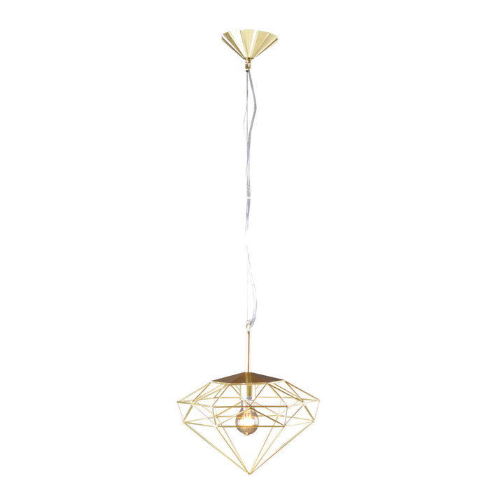 Lámpara colgante DALÍ, base E26, foco no incluido, 127V de Quor Lighting - Q31578-GD