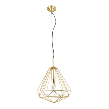 Lámpara colgante DALÍ, base E26, foco no incluido, 127V de Quor Lighting - Q31579-GD