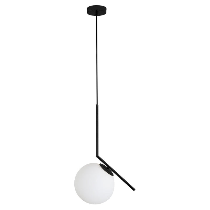 Lámpara colgante SONNE, base E26, foco no incluido, 127V de Quor Lighting - Q31626-BK