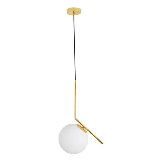 Lámpara colgante SONNE, base E26, foco no incluido, 127V de Quor Lighting - Q31626-GD