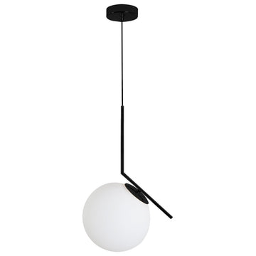 Lámpara colgante SONNE, base E26, foco no incluido, 127V de Quor Lighting - Q31628-BK