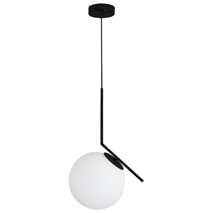 Lámpara colgante SONNE, base E26, foco no incluido, 127V de Quor Lighting - Q31628-BK