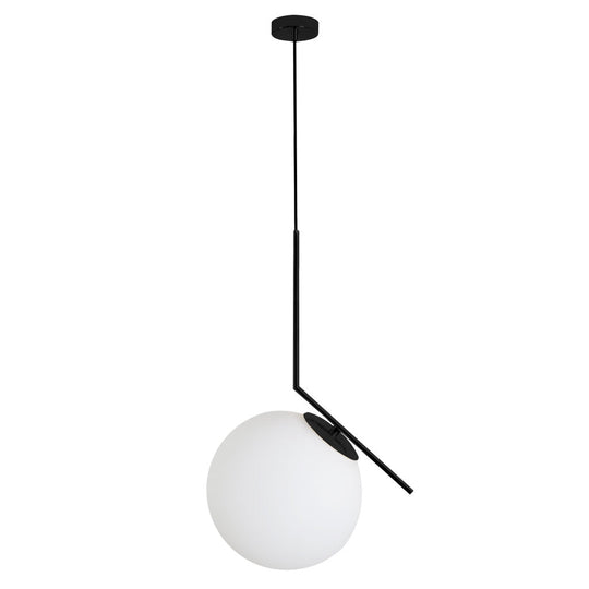 Lámpara colgante SONNE, base E26, foco no incluido, 127V de Quor Lighting - Q31628-BK