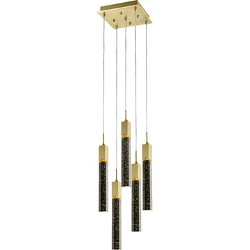 Lámpara colgante SOHO, base GU10, foco no incluido, 127V de Quor Lighting - Q33025-BG