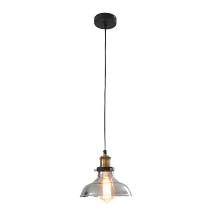 Lámpara colgante KELCH, base E26, foco no incluido, 127V de Quor Lighting - Q33134-SM