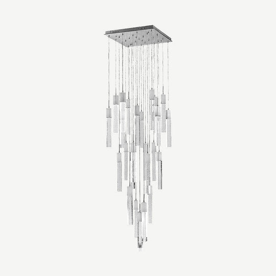Lámpara colgante SOHO 25 x 50W máx., base 25 x GU10, foco no incluido, 127V de Quor Lighting - Cromo