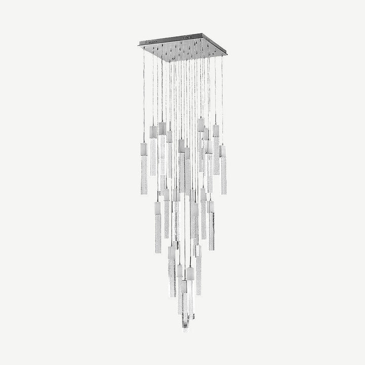 Lámpara colgante SOHO 25 x 50W máx., base 25 x GU10, foco no incluido, 127V de Quor Lighting - Cromo