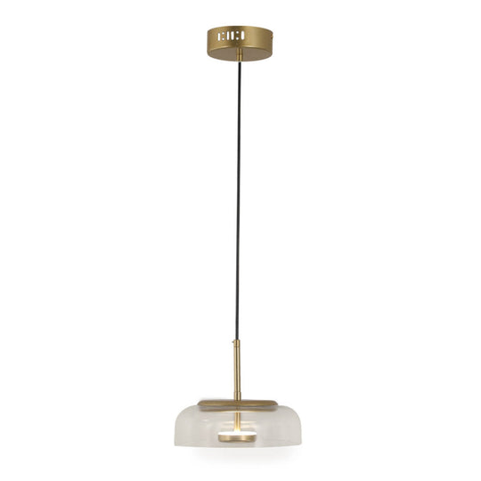 Lámpara colgante KLIMT 5W (Ø23cm), luz cálida 3000°K, 127V de Quor Lighting - Q33941-GD