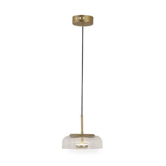 Lámpara colgante KLIMT 10W (Ø35cm),  luz cálida 3000°K, 127V de Quor Lighting - Q33942-GD