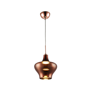 Lámpara colgante VIENA 5W, luz cálida 3000°K, 127V de Quor Lighting - Q41885-CP