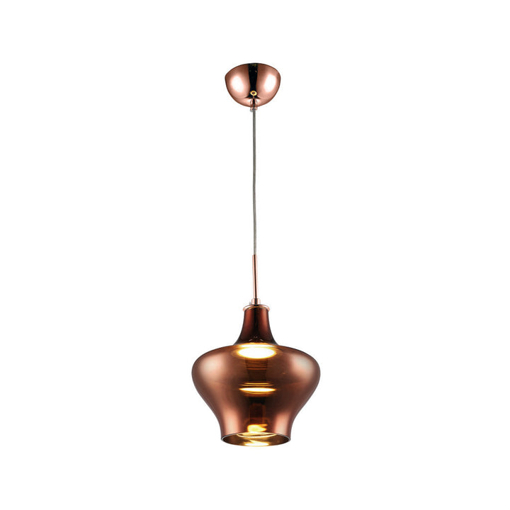 Lámpara colgante VIENA 5W, luz cálida 3000°K, 127V de Quor Lighting - Q41885-CP