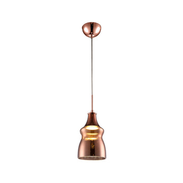 Lámpara colgante VIENA 5W, luz cálida 3000°K, 127V de Quor Lighting - Q41886-CP