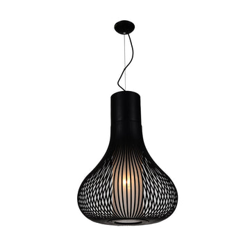 Lámpara colgante ANDY (Ø32cm), base E26, foco no incluido, 127V de Quor Lighting - Q47066-BK