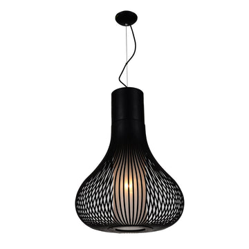 Lámpara colgante ANDY (Ø50cm), base E26, foco no incluido, 127V de Quor Lighting - Q47067-BK