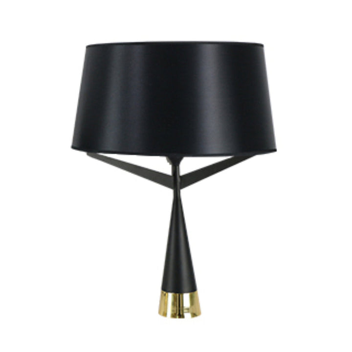 Lámpara de mesa ATER, base E26, foco no incluido, 127V de Quor Lighting - Q47073-BK