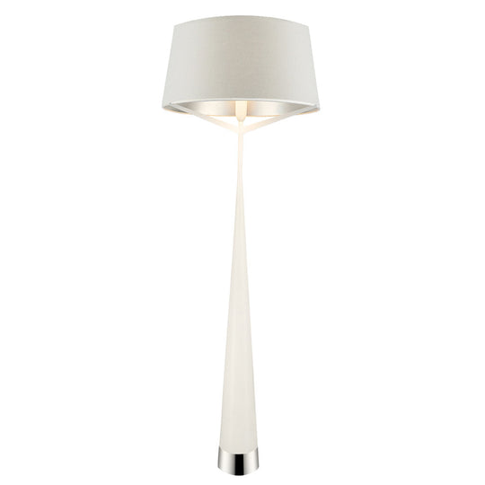 Lámpara de piso ATER 1 x 60W, color de luz según foco, 127V de Quor Lighting – SKU Q47074-WH – Quor Lighting