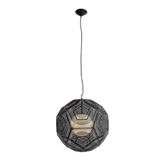 Lámpara colgante CORE, base E26, foco no incluido, 127V de Quor Lighting - Q48074-BK