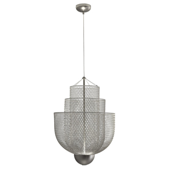 Lámpara colgante CLOÉ 15W + 3W, luz cálida 3000°K, 127V de Quor Lighting - Q48166-NI