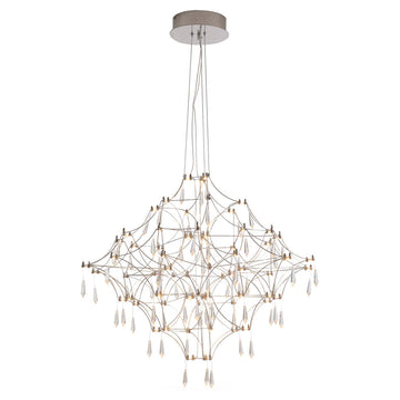 Lámpara colgante TOLOUSE 50W, luz cálida 3000°K, 127V de Quor Lighting - Q48185-CH