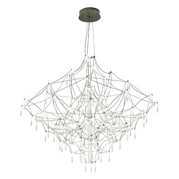 Lámpara colgante TOLOUSE 80W, luz cálida 3000°K, 127V de Quor Lighting - Q48187-CH