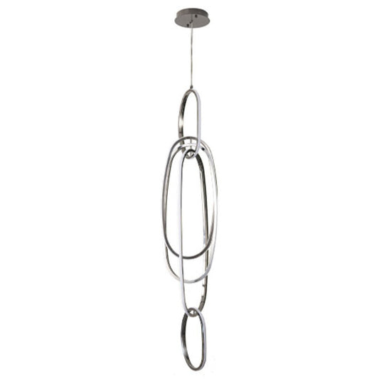 Lámpara colgante ASCOT 80W, color de luz selectable cálida 3000°K / neutro 4000°K / frío 6000°K, atenuable, 127V de Quor Lighting - Q50216-BC