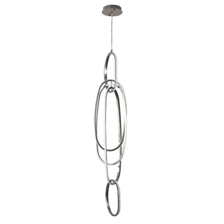 Lámpara colgante ASCOT 80W, color de luz selectable cálida 3000°K / neutro 4000°K / frío 6000°K, atenuable, 127V de Quor Lighting - Q50216-BC