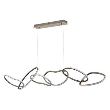 Lámpara colgante ASCOT 80W, color de luz selectable cálida 3000°K / neutro 4000°K / frío 6000°K, atenuable, 127V de Quor Lighting - Q50236-BC