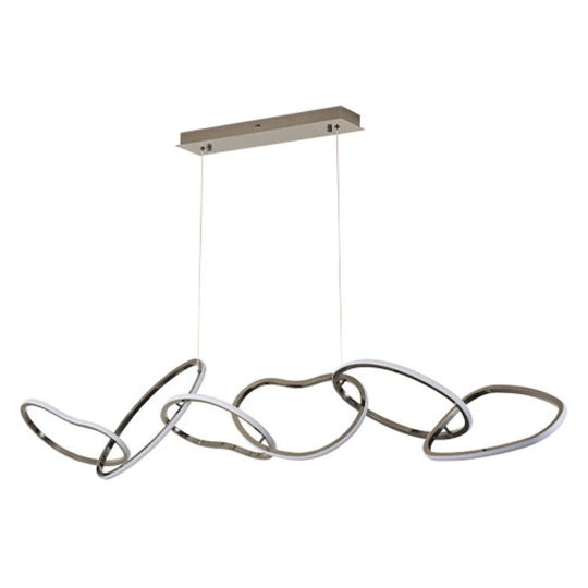 Lámpara colgante ASCOT 80W, color de luz selectable cálida 3000°K / neutro 4000°K / frío 6000°K, atenuable, 127V de Quor Lighting - Q50236-BC